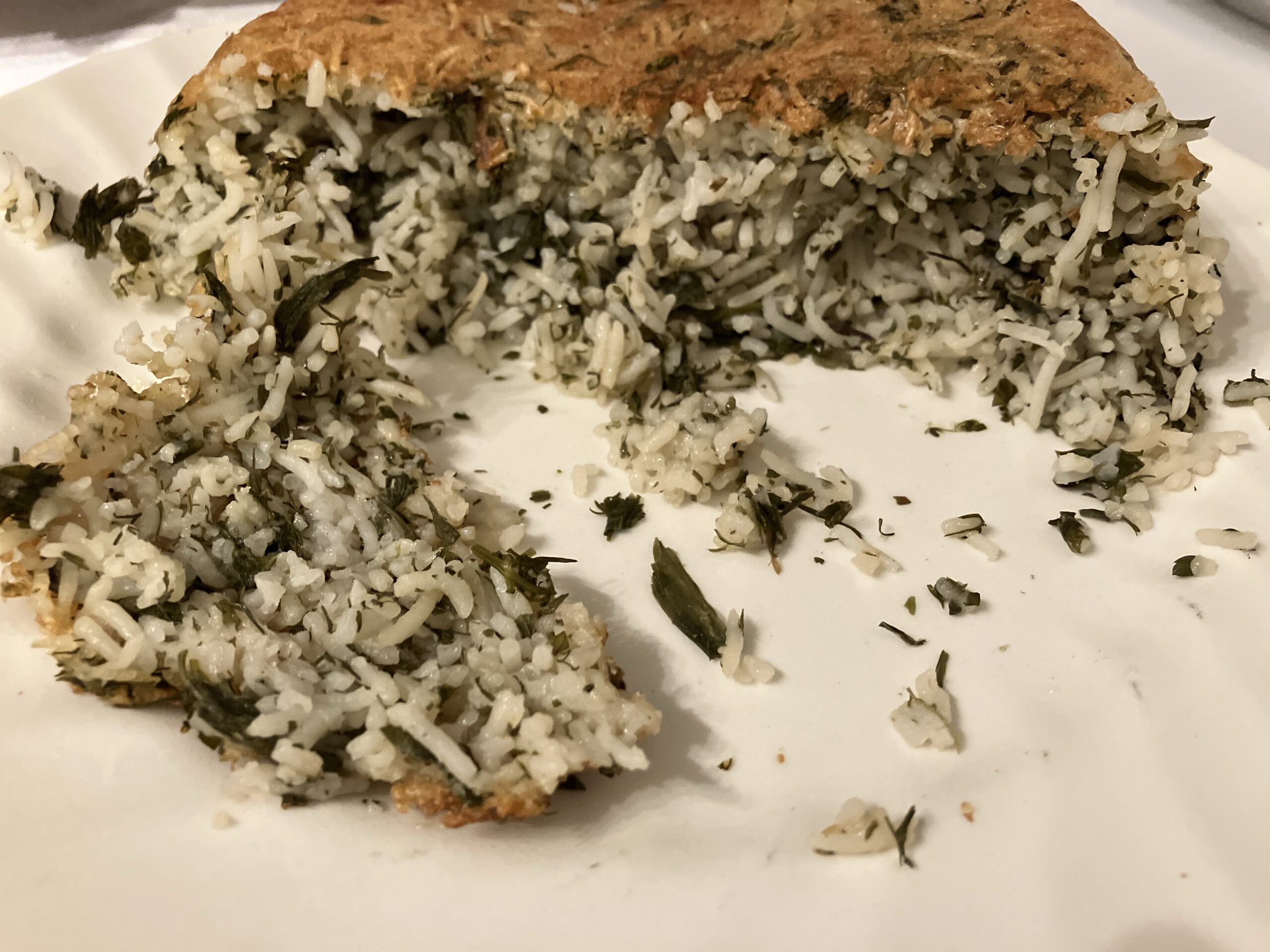 Sabzi polo – aromatyczny ryż z zieleniną