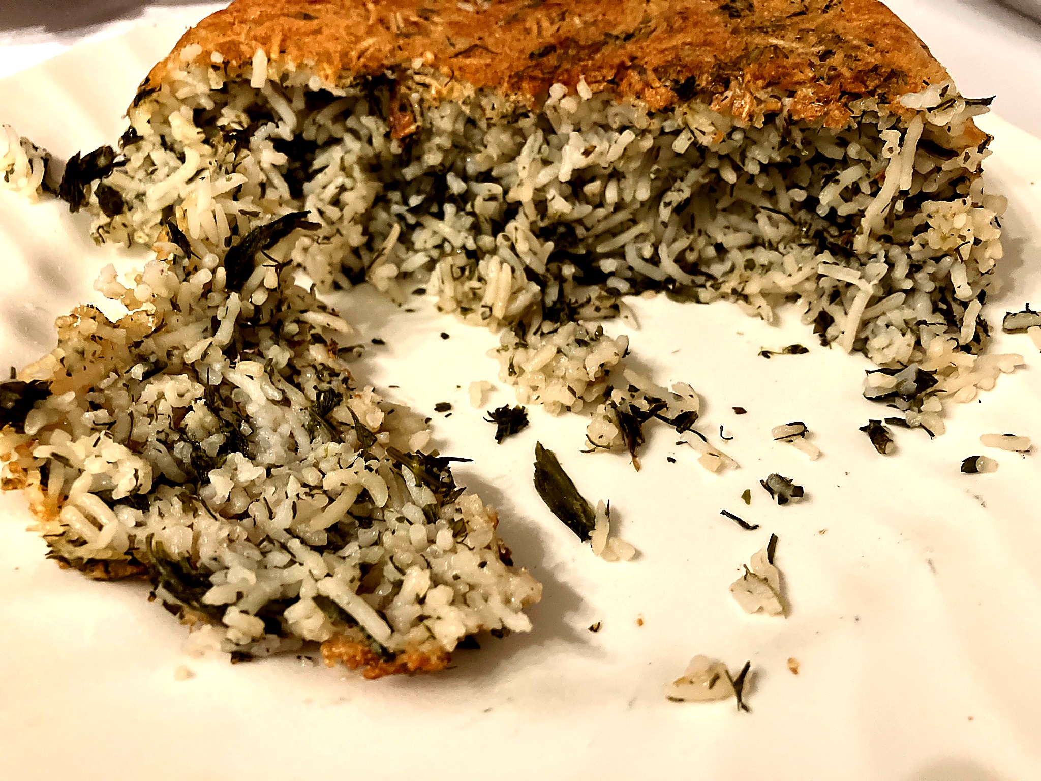 Sabzi polo – aromatyczny ryż z zieleniną